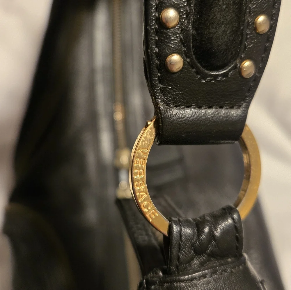 VERSACE Medusa Hobo Style Shoulder Bag - Picture 5 of 14